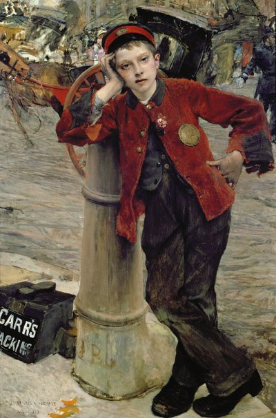 Lustrascarpe di Londra da Jules Bastien Lepage