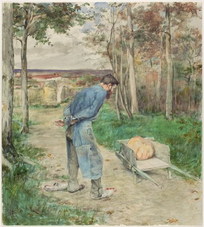 La ghianda e la zucca da Jules Bastien Lepage