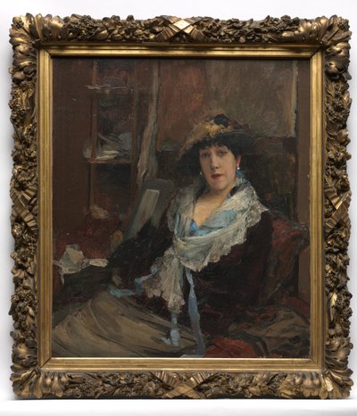 Marie Samary del Teatro Odéon, c. 1881 da Jules Bastien Lepage
