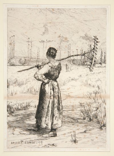 Ritorno dai campi da Jules Bastien Lepage