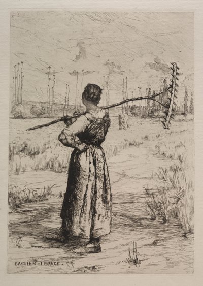 Ritorno dai campi da Jules Bastien Lepage