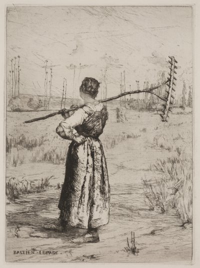 Ritorno dai campi da Jules Bastien Lepage