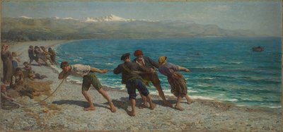 Pescatori a Mentone da Jules Breton