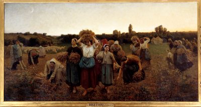 Le rappel des glaneuses da Jules Breton