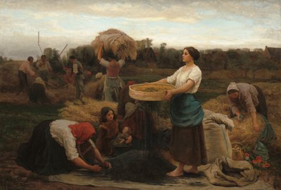 Raccolta della colza da Jules Breton