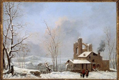 Paesaggio invernale da Jules Cesar Denis van Loo