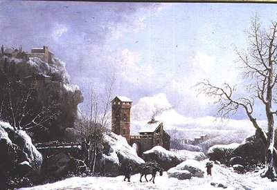 Paesaggio invernale da Jules Cesar Denis van Loo
