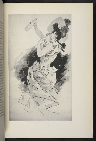 Una ballerina. Jules Chéret. Parigi: Maurice Le Garrec da Jules Cheret