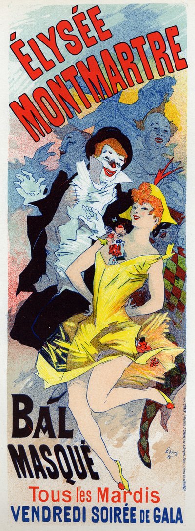Arte. Intrattenimento. Ballo in maschera al cabaret L