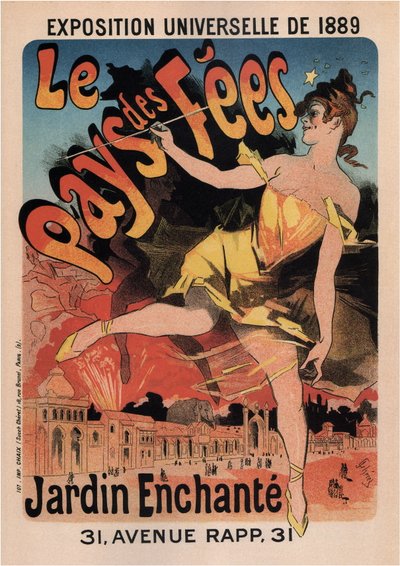 Il Paese delle Fate da Jules Cheret
