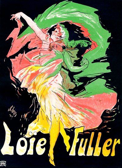 Poster di Loïe Fuller, 1897 da Jules Cheret