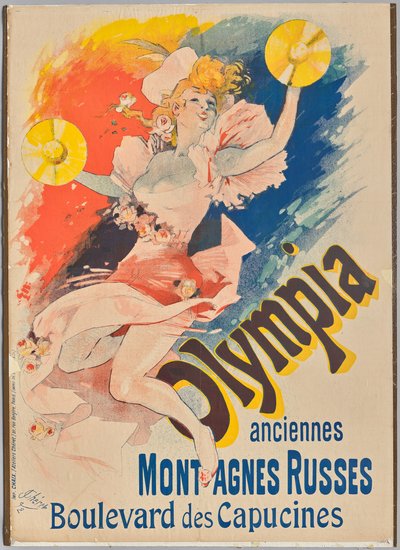 Olympia Montagne Russes da Jules Cheret