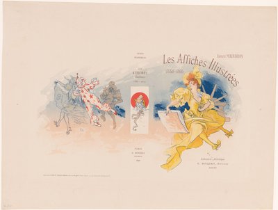 Copertina per Les Affiches Illustrées di Ernest Maindron da Jules Cheret