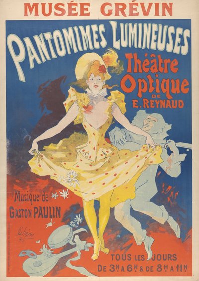Pantomime luminose, 1892 da Jules Cheret