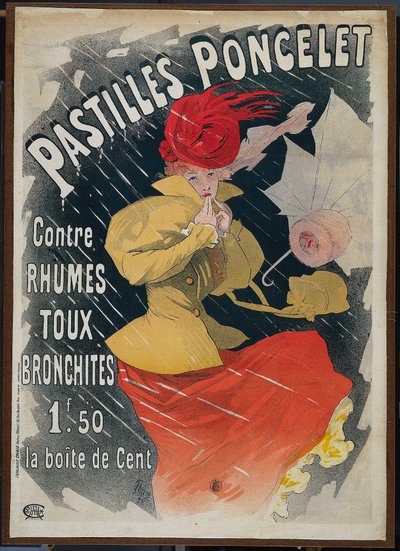 Pastiglie Poncelet da Jules Cheret