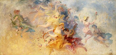 Primavera, 1900 da Jules Cheret