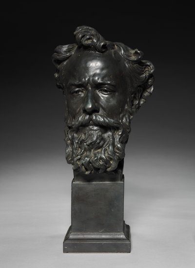 Testa di Alphonse Legros, c. 1876 da Jules Dalou