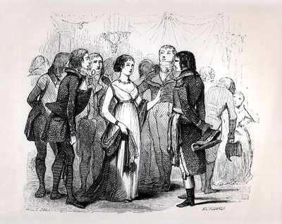 Madame de Stael interroga Napoleone Bonaparte sulle migliori donne, da 
