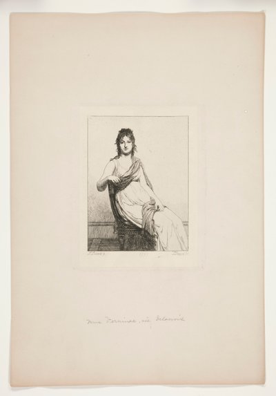 Mme Verninac, nata Delacroix da Jules David