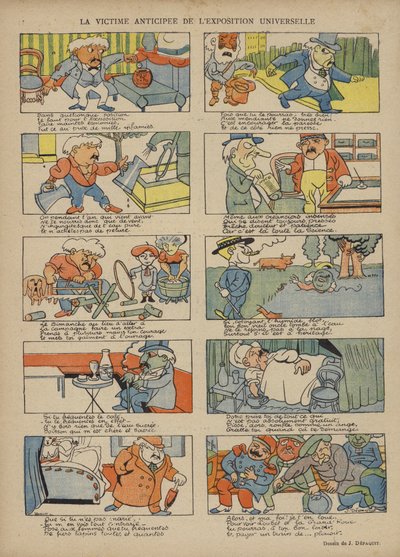 Illustrazione per Le Rire da Jules Depaquit