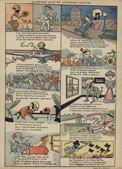 Illustrazione per Le Rire da Jules Depaquit
