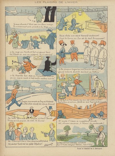Illustrazione per Le Rire da Jules Depaquit