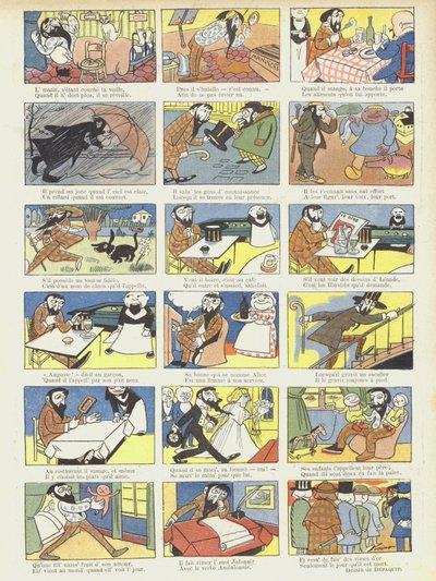Illustrazione per Le Rire da Jules Depaquit