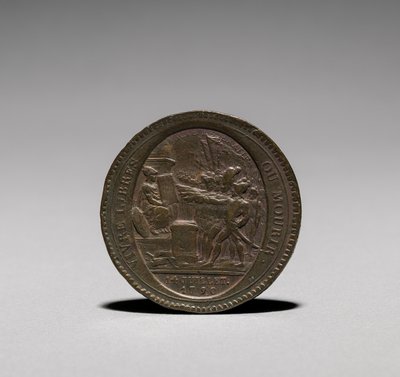 Medaglia: Cinque Sols emessi dai Fratelli Monneron, Parigi, 1792 da Jules Dupré
