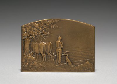 Medaglione recto da Jules Dupré