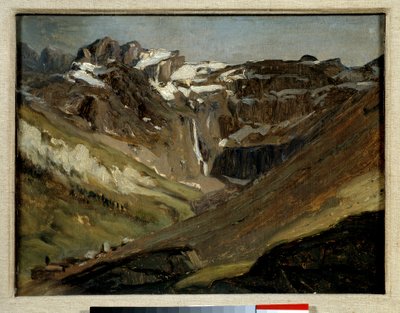 Il circo di Gavarnie nei Pirenei da Jules Dupré
