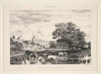 Vista presa in Normandia; da L da Jules Dupré