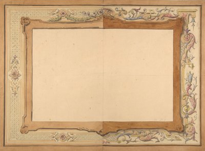 Progetto per un soffitto, seconda metà del XIX secolo da Jules Edmond Charles Lachaise and Eugène Pierre Gourdet