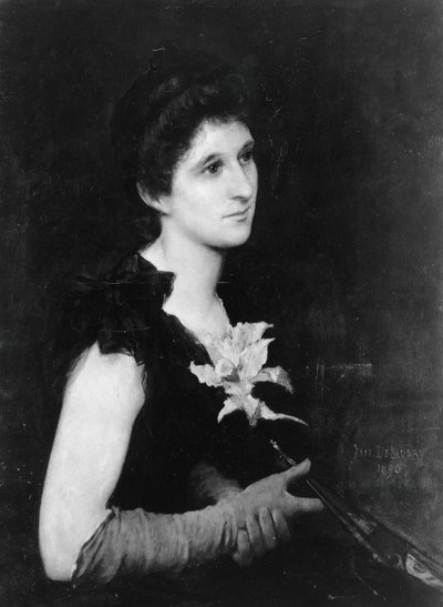 Ritratto di Mrs. Charles L. Hutchinson, 1890 da Jules Elie Delaunay