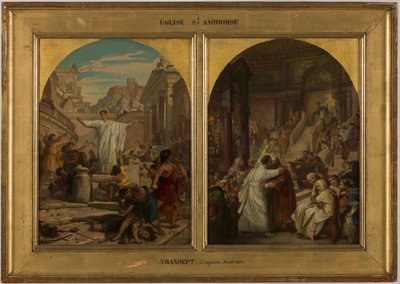 Bozzetto per la chiesa di Sant