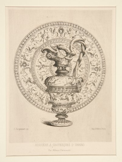 Aiguiere a Grotesques d da Jules Ferdinand Jacquemart