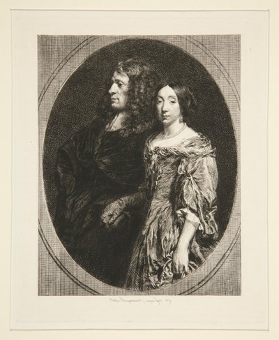 Borgomastro e moglie da Jules Ferdinand Jacquemart