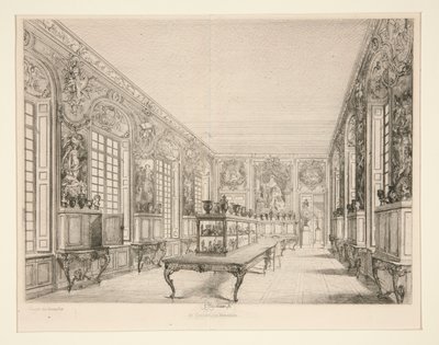 Le Cabinet des Médailles da Jules Ferdinand Jacquemart