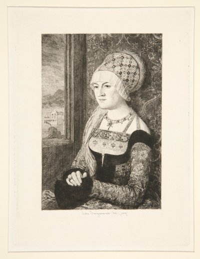 Ritratto di una Donna da Jules Ferdinand Jacquemart