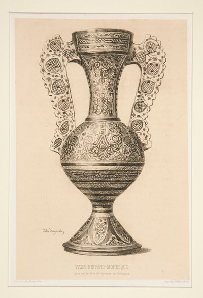 Vaso Ispano-Moresco da Jules Ferdinand Jacquemart