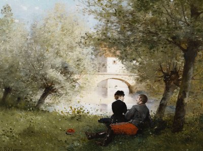 Lungo il fiume da Jules Frederic Ballavoine