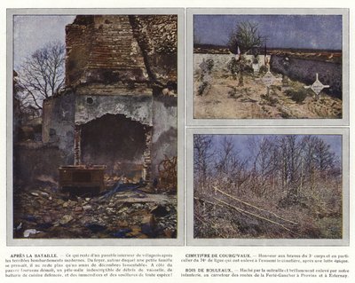 Dopo la battaglia, Cimitero di Courgivaux, Bosco di Betulle da Jules Gervais Courtellemont