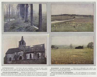 Intorno a Soisy, Mondement visto dalle paludi, La chiesa di Mondement, Sul plateau di Mondement da Jules Gervais Courtellemont