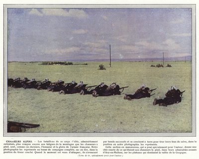Cacciatori alpini da Jules Gervais Courtellemont
