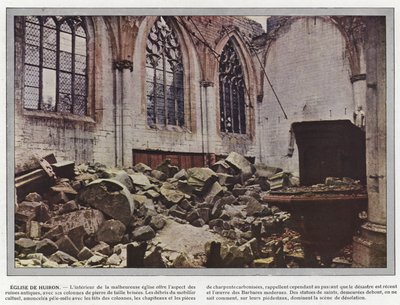Chiesa di Huiron da Jules Gervais Courtellemont