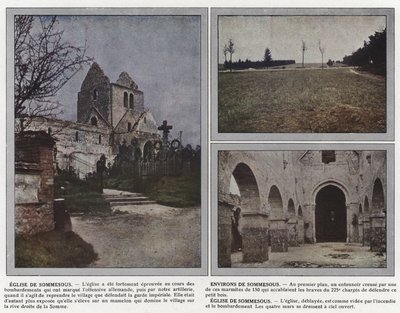 Chiesa di Sommesous, dintorni di Sommesous, Chiesa di Sommesous da Jules Gervais Courtellemont