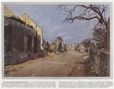 Il Villaggio di Morains-le-Petit da Jules Gervais Courtellemont