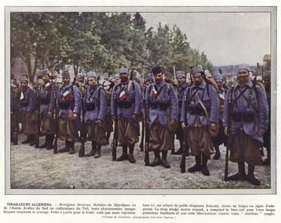 Tirailleurs Algeriens da Jules Gervais Courtellemont