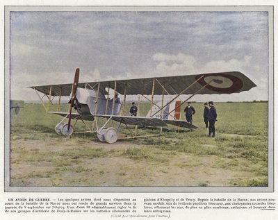 Un aereo da guerra da Jules Gervais Courtellemont