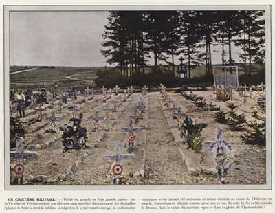 Un Cimitero Militare da Jules Gervais Courtellemont