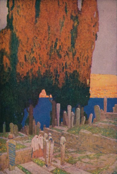 Nel cimitero di Eyub, sul Corno d